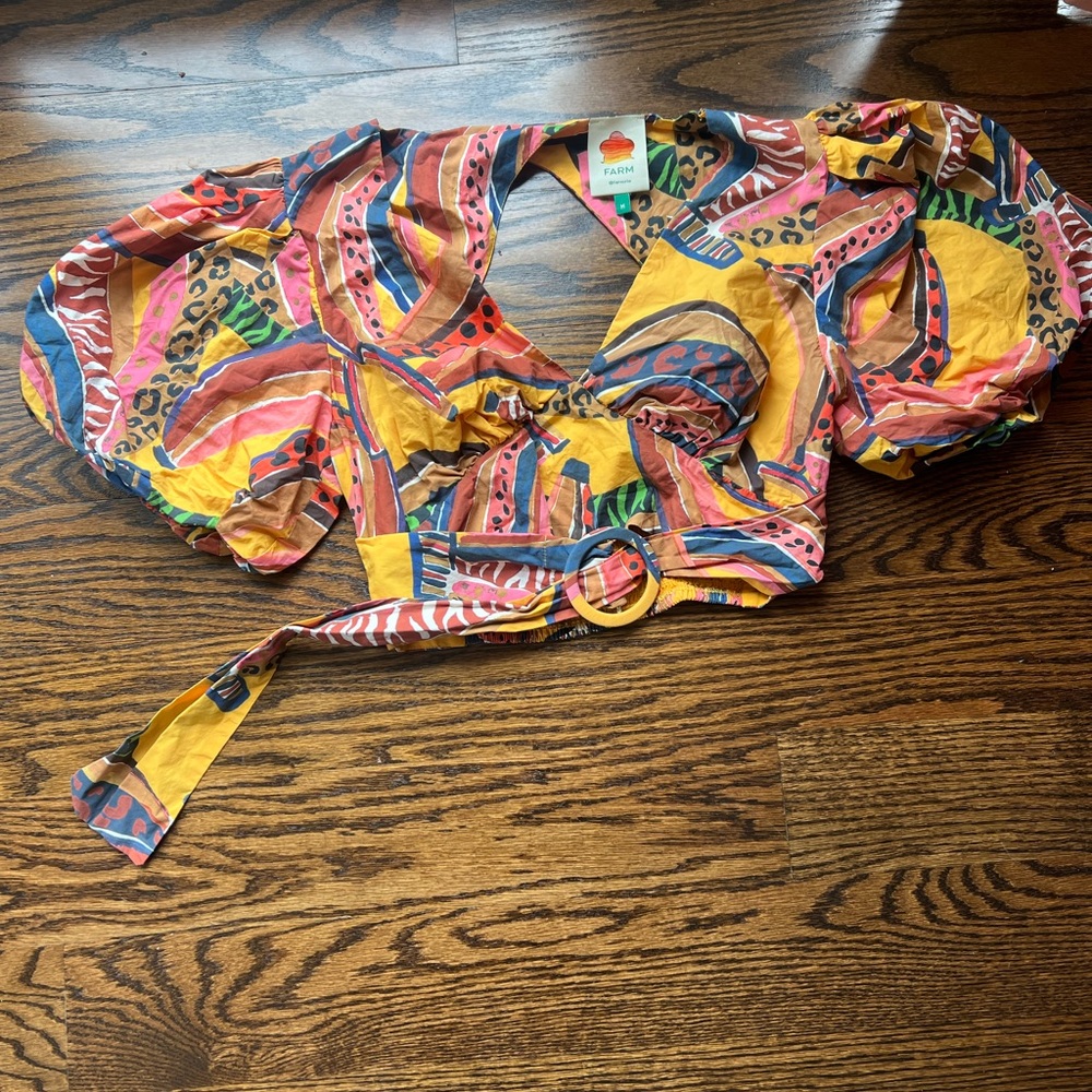FARM Rio Multicolor Patterned Blouse